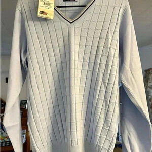 St. Croix Heritage Collection Sky Blue Size Small Sweater